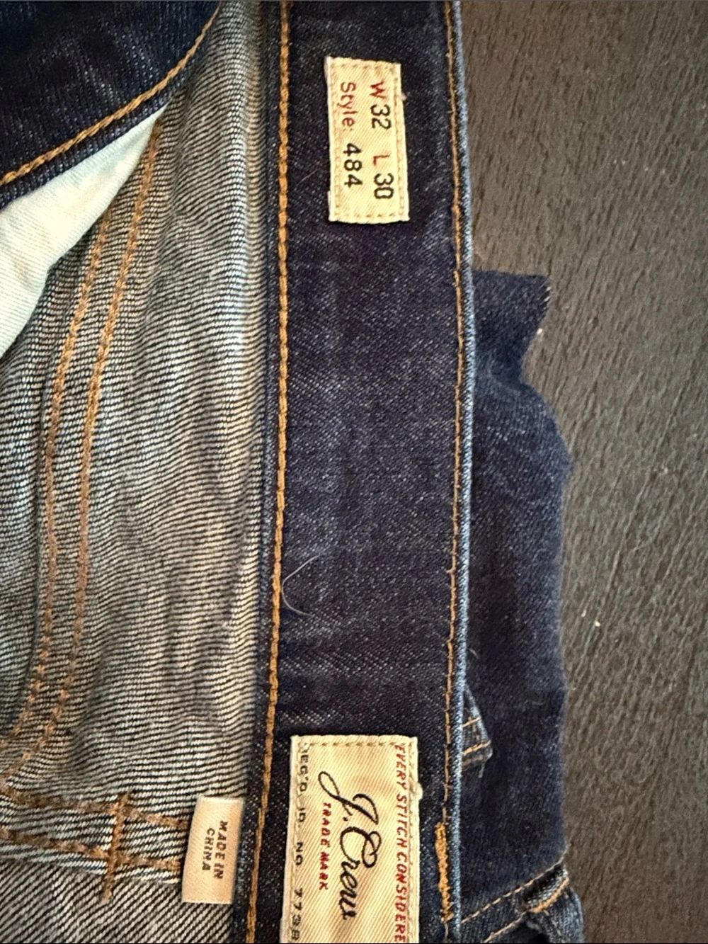 J Crew Dark Blue Men’s Slim Jeans